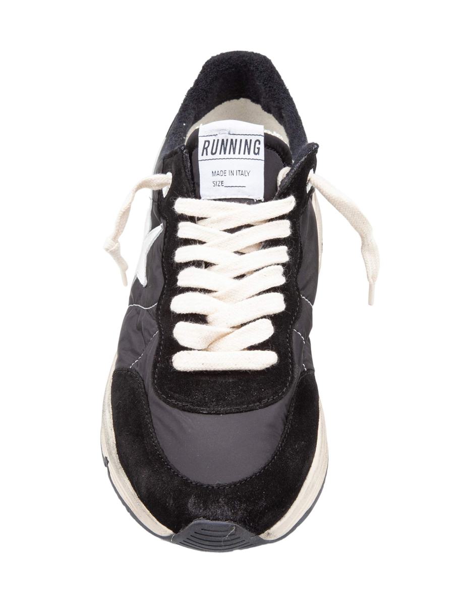Golden Goose Suede And Nylon Sneakers