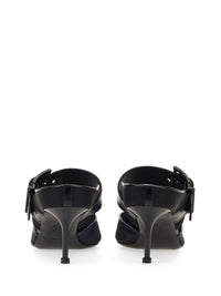 Alexander McQueen Punk Sandal With Buckle