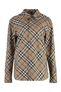 Burberry Checked Cotton Shirt