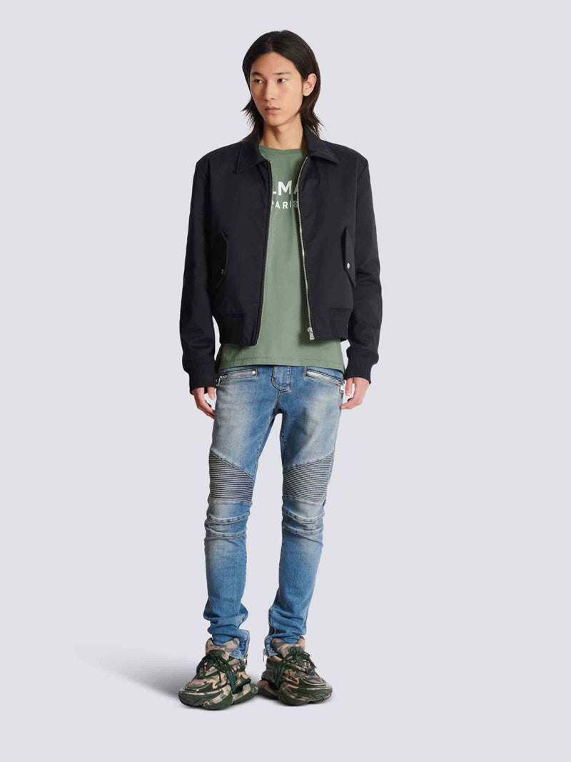 Balmain Slim Biker Jeans