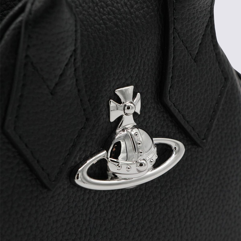Vivienne Westwood Black Top Handle Bag