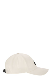 Moncler Cotton Gabardine Baseball Cap