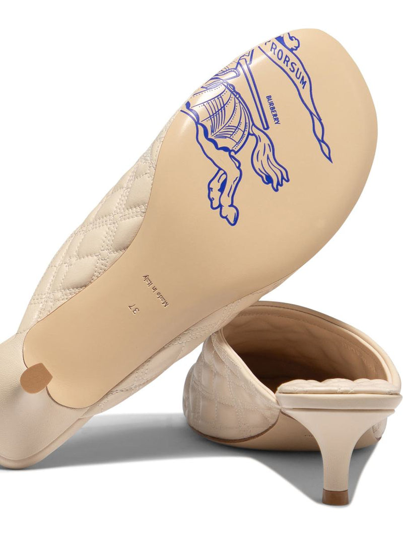 Burberry "Sadler" Mules 45 Mm