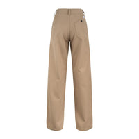 Department 5 Beige Wide Leg Pants