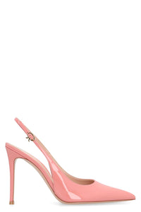 Gianvito Rossi Patent Leather Slingback Pumps