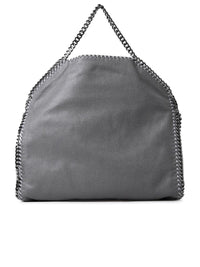 Stella McCartney Grey Polyester 3 Chain Falabella Bag