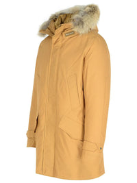 Woolrich 'Polar' Beige Cotton Blend Parka