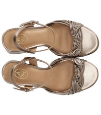 Ash Muse Champagne Heeled Sandal