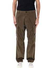 C.P. Company Stretch Sateen Loose Cargo Pants