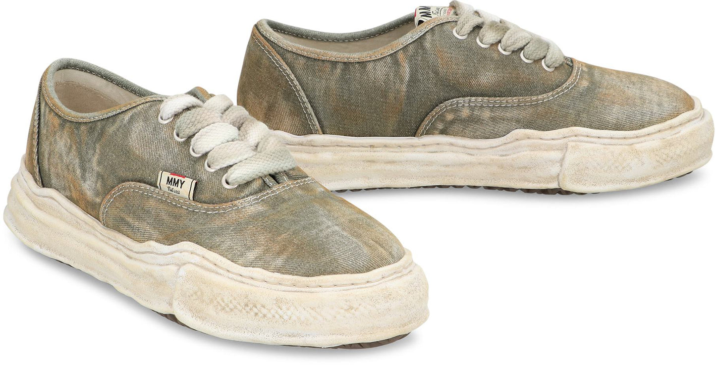 Maison Mihara Yasuhiro Baker Fabric Low-Top Sneakers