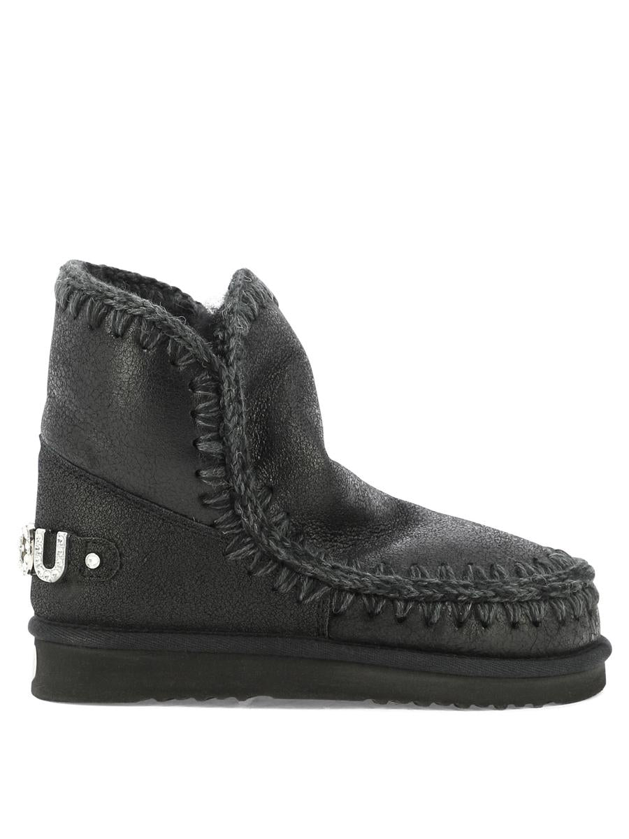 Mou "Eskimo 18 Rhinestones" Ankle Boots