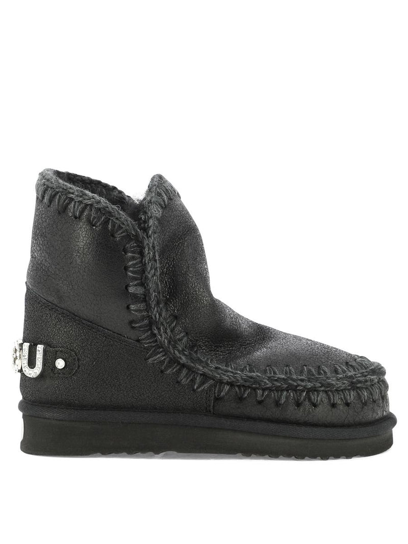 Mou "Eskimo 18 Rhinestones" Ankle Boots