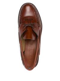 Hereu Saler Leather Slingback Loafers