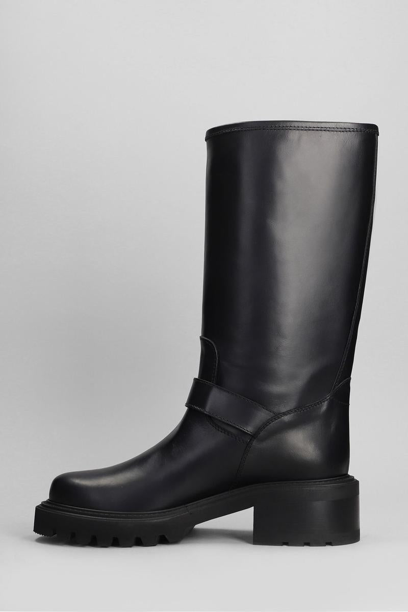 Via Roma 15 Low Heels Ankle Boots