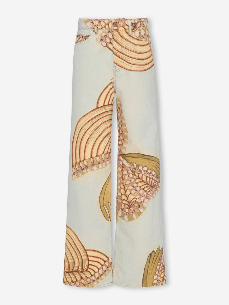 Ulla Johnson Willow Wide Leg Jeans