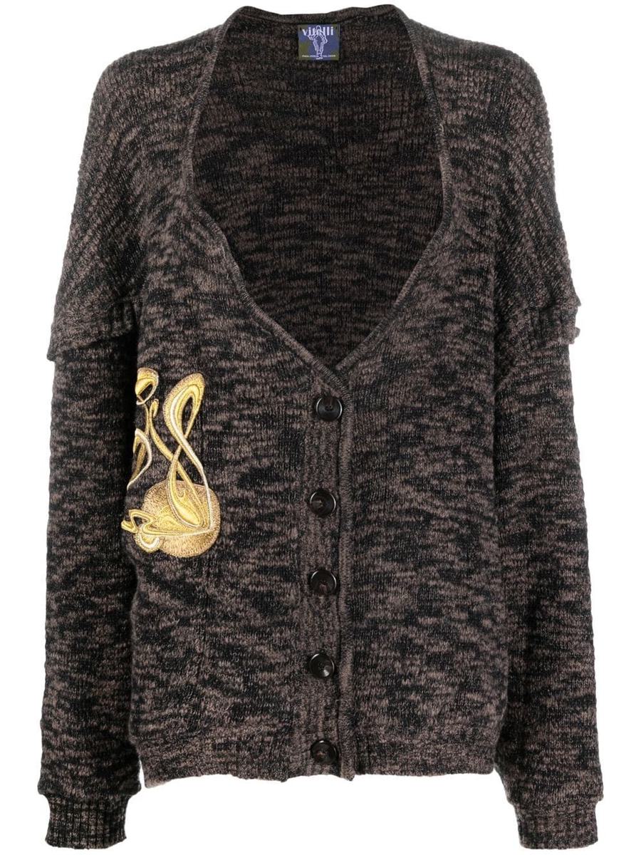 Vitelli Liberty Cardigan With Embroidery Clothing
