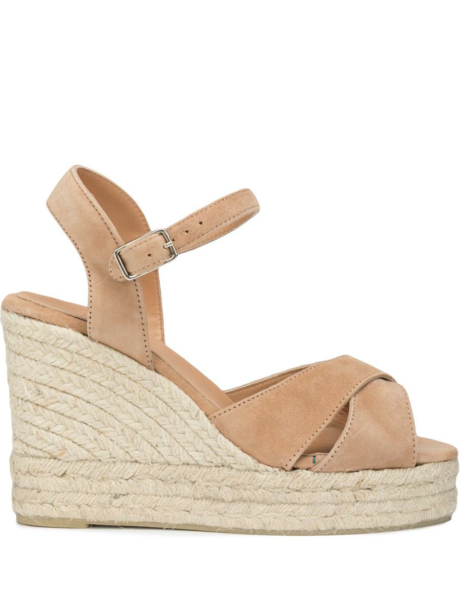Castañer Blaudell Suede Leather Espadrilles