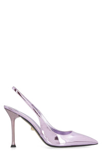 Alevì Milano Sally Leather Slingback Pumps
