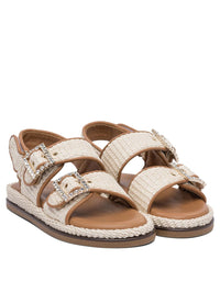 Alibi "Maya" Raffia Sandals