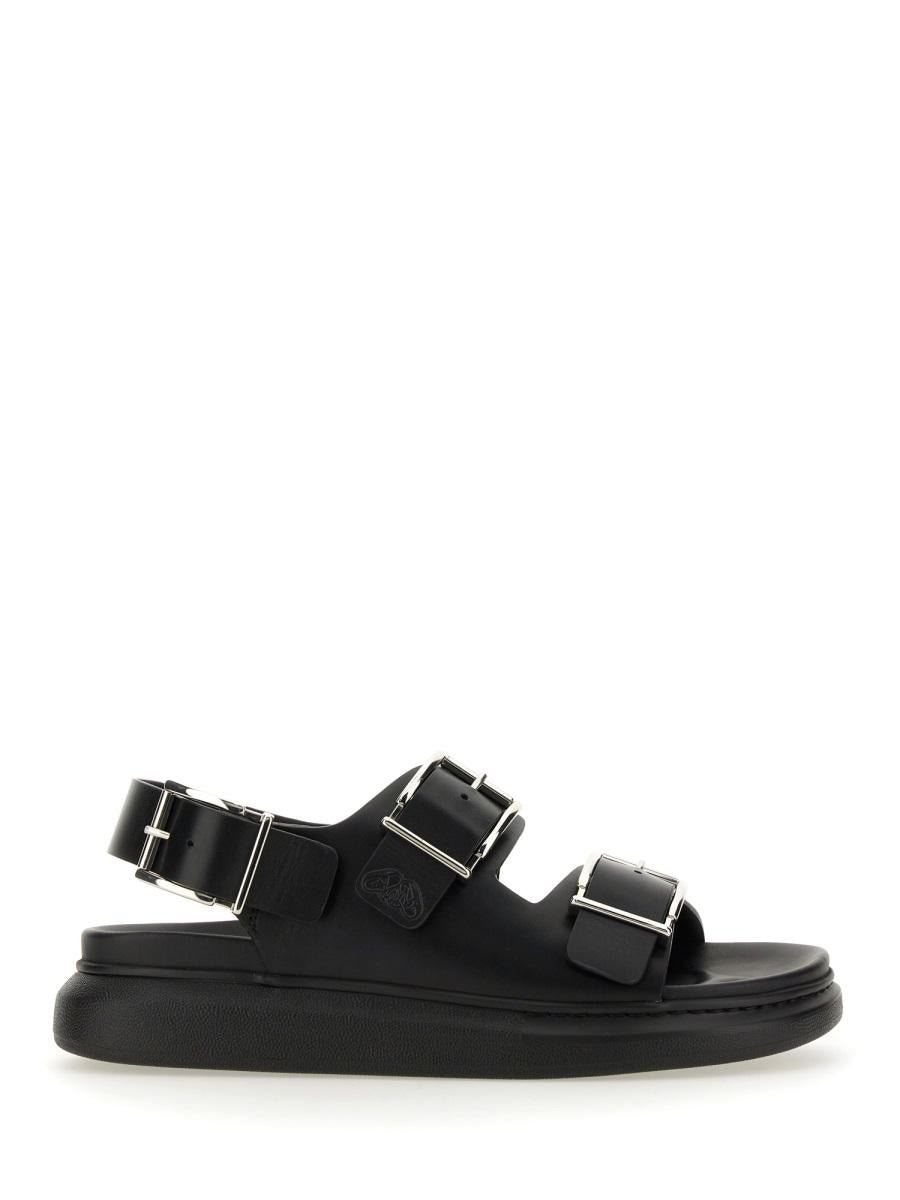 Alexander McQueen Leather Sandal