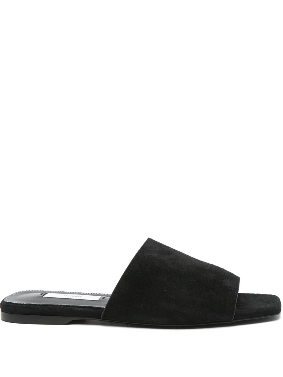 TOTEME Velvet Flat Sandals