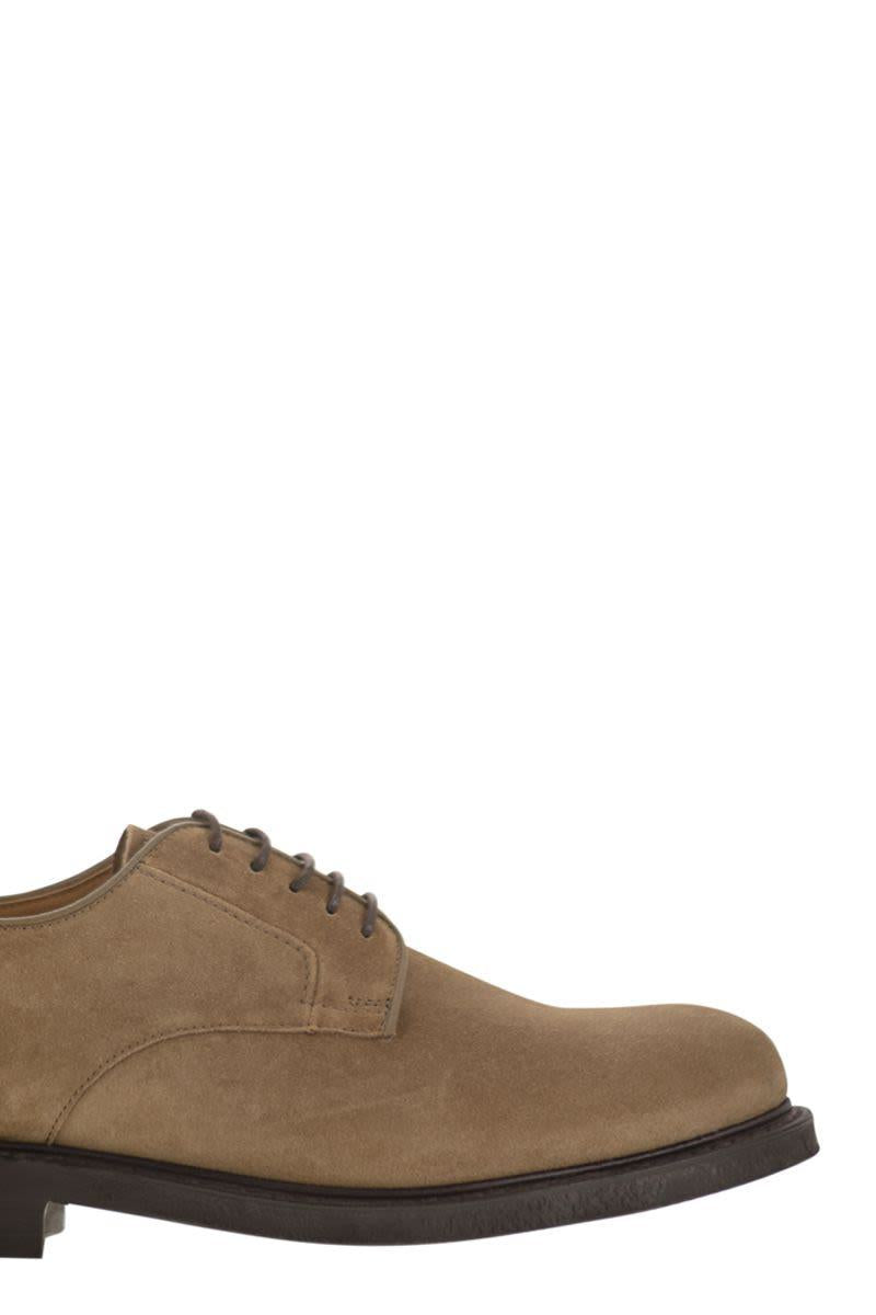 Church'S Suede Lace-Up Shoes