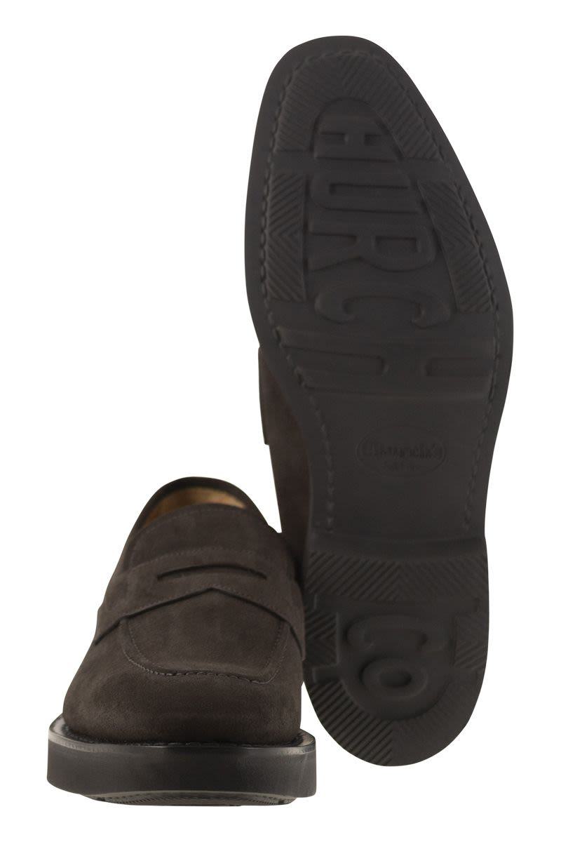 Church'S Suede Calfskin Moccasin