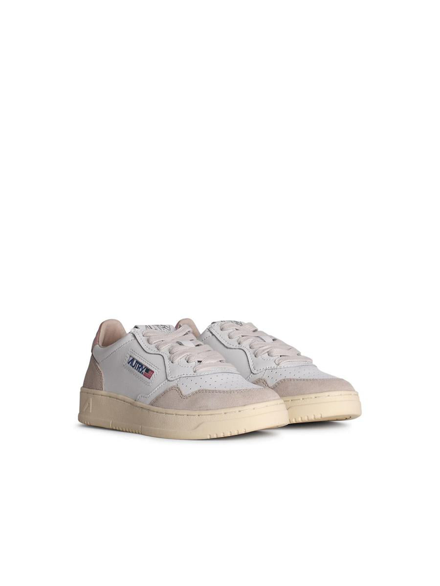 Autry White Leather Medalist Sneakers