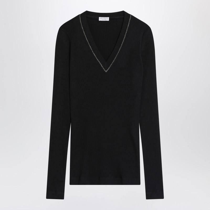 Brunello Cucinelli Ribbed Wool Sweater