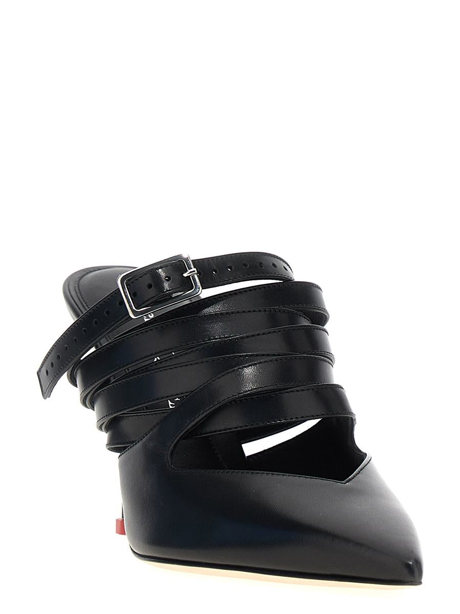 Alexander McQueen Strap Mules