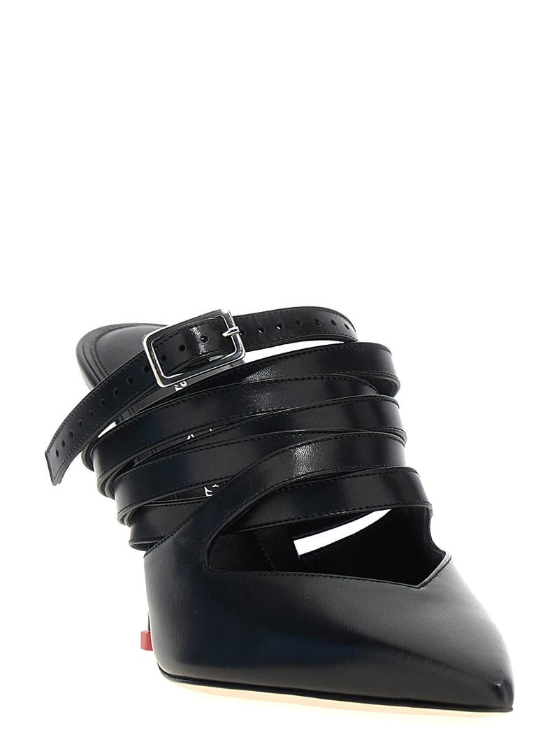 Alexander McQueen Strap Mules