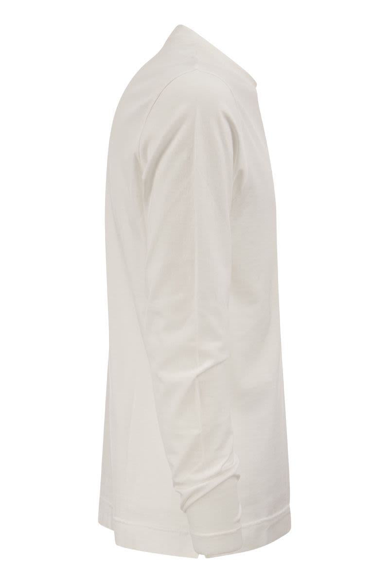 Fedeli Long-Sleeved Organic Cotton T-Shirt