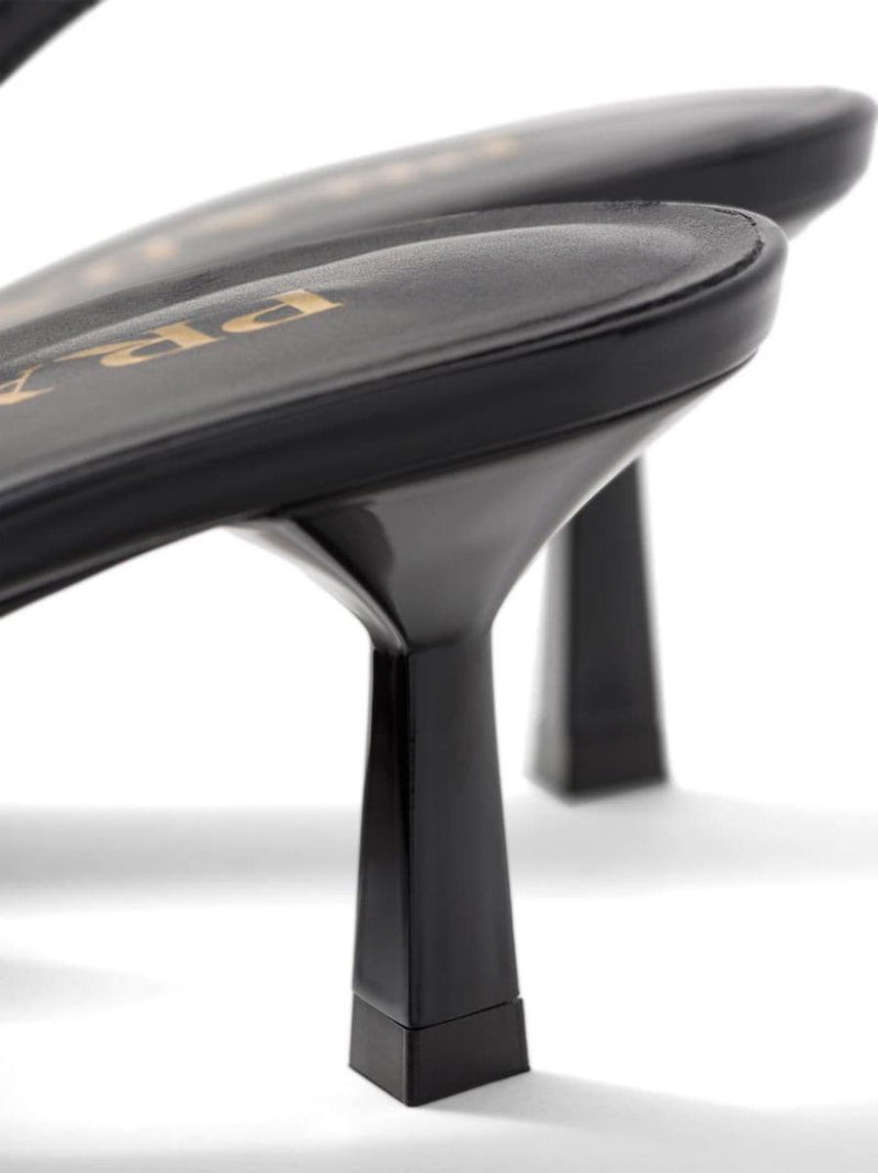 Prada 55Mm Crystal-Embellished Slingback Pumps