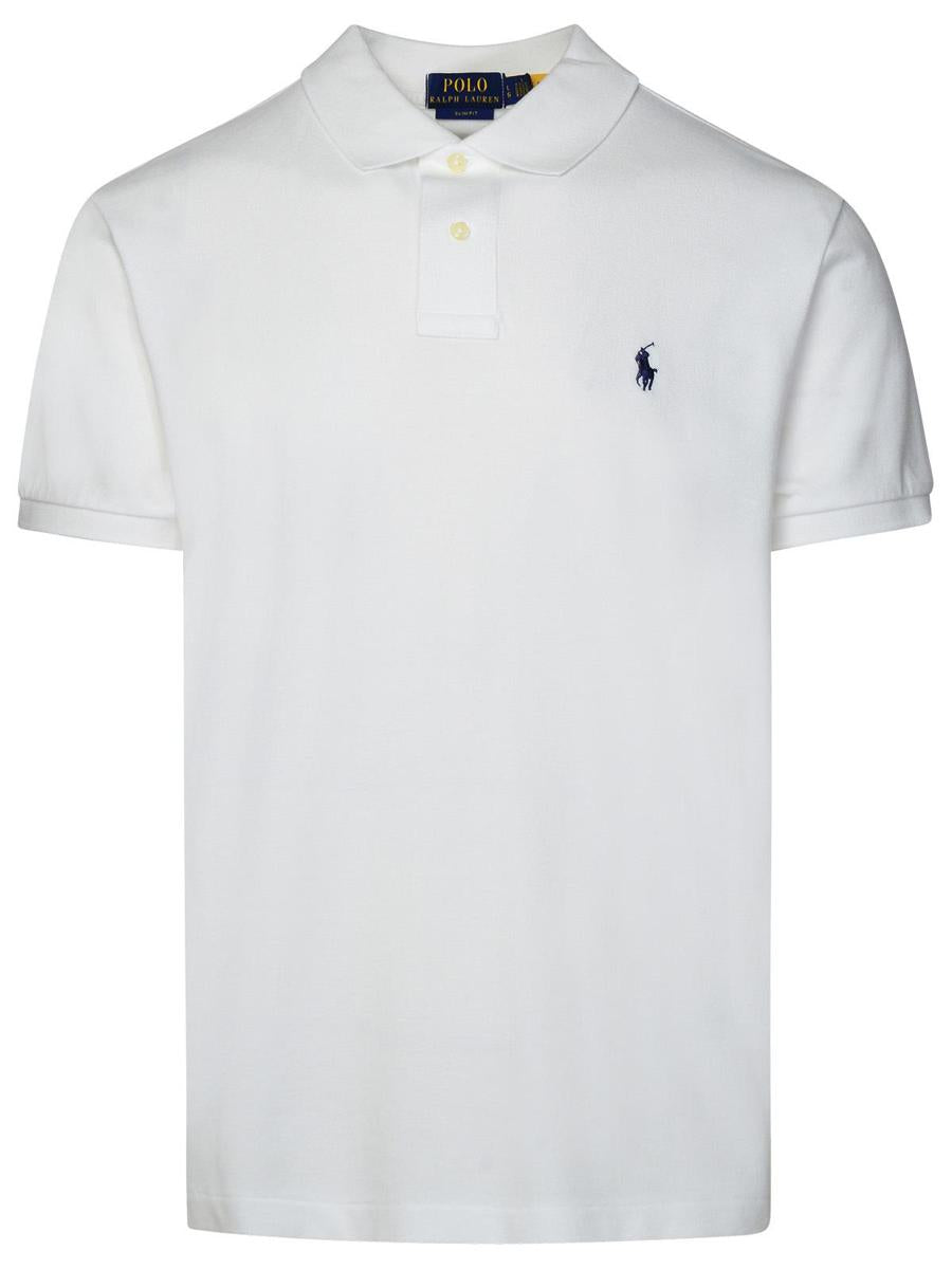 Polo Ralph Lauren White Cotton Polo Shirt