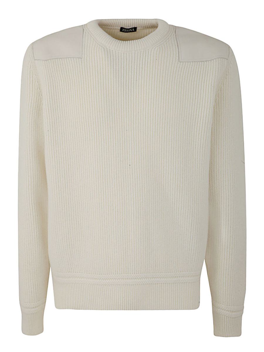 Zegna Wool And Cashmere Crew Neck Clothing