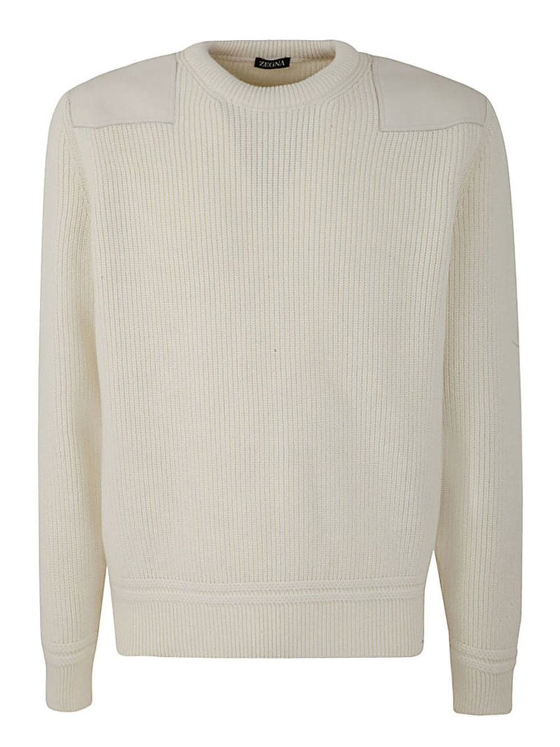 Zegna Wool And Cashmere Crew Neck Clothing