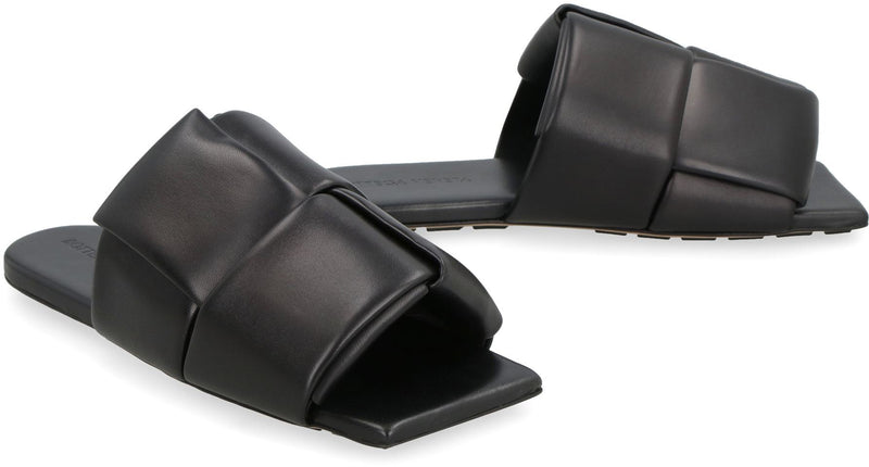 Bottega Veneta Patch Leather Mules