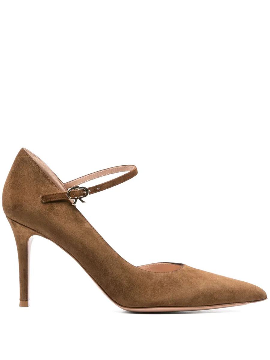 Gianvito Rossi Suede Decollete T.085 Shoes