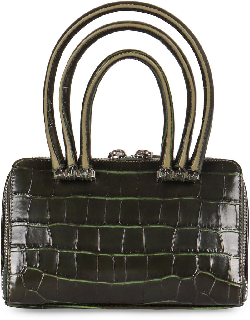 The Attico Mini Bag Friday In Printed Leather