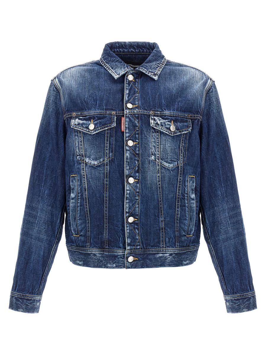 DSQUARED2 'Be Cool Be Nice Wash L.A.' Jacket