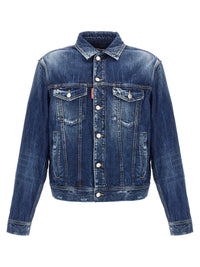 DSQUARED2 'Be Cool Be Nice Wash L.A.' Jacket