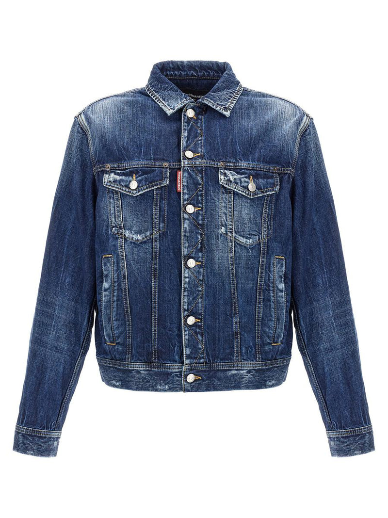 DSQUARED2 'Be Cool Be Nice Wash L.A.' Jacket