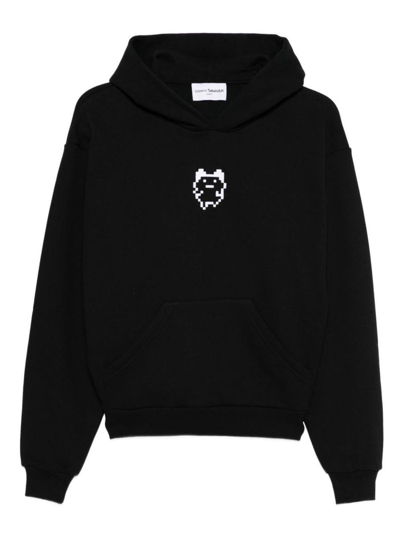 Coperni Coperni X Tamagoci Hoodie In Black Cotton