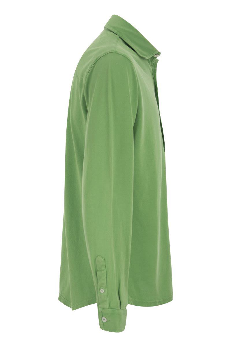 Fedeli Robert - Cotton Piqué Shirt