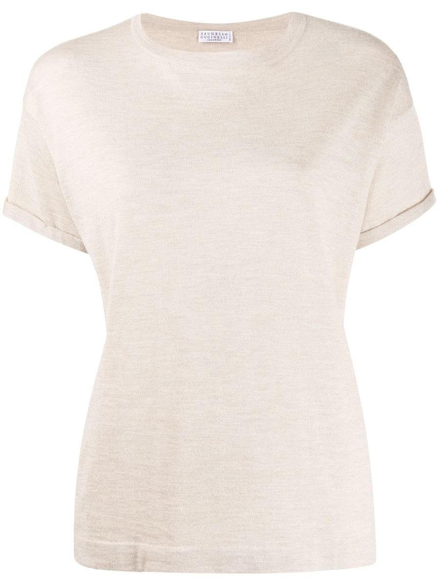 Brunello Cucinelli Cashmere And Silk T-Shirt