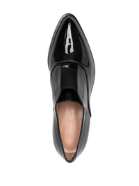 Gianvito Rossi Baxeter Lace-Up Patent Leather Shoes