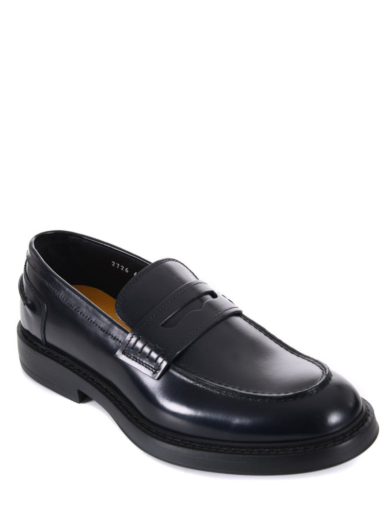 Doucal's  Brushed Leather Moccasins