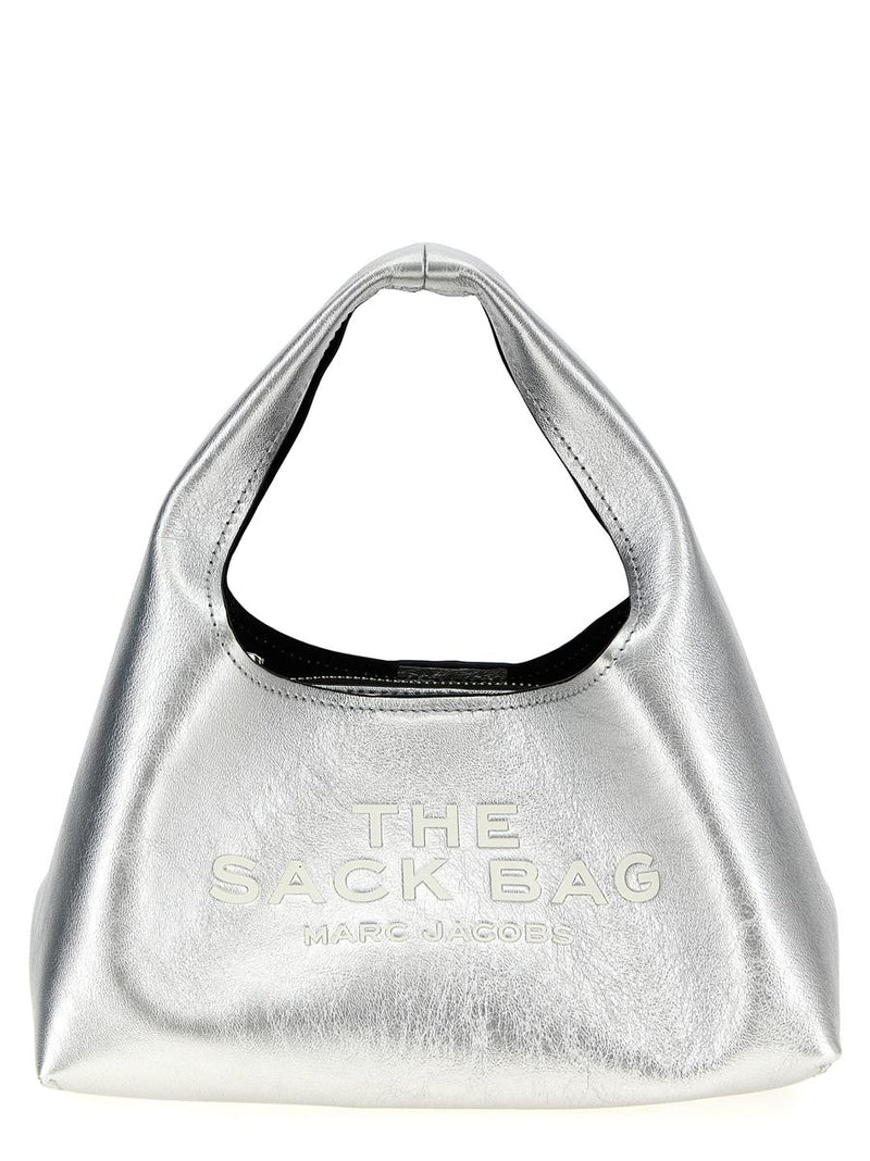marc jacobs 'the metallic leather mini sack bag' handbag