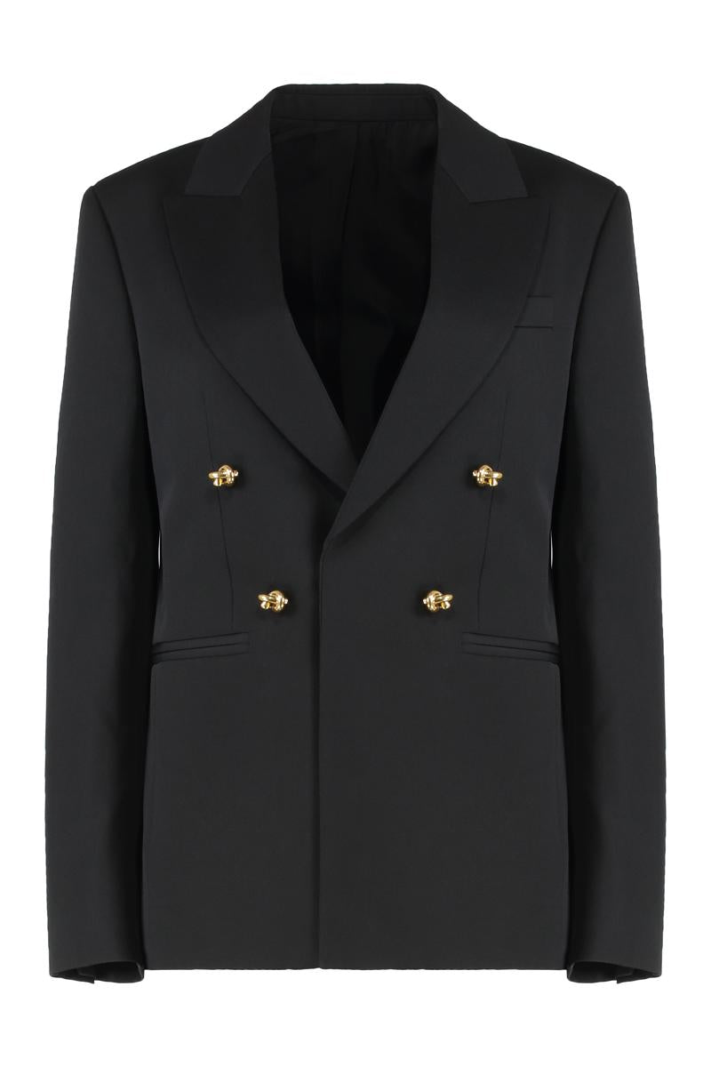 Bottega Veneta Double-Breasted Wool Blazer