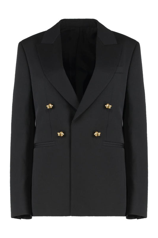 Bottega Veneta Double-Breasted Wool Blazer
